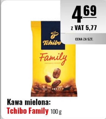 Eurocash Kawa mielona Tchibo Family 100 g oferta
