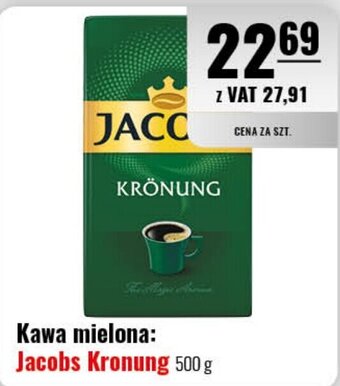 Eurocash Kawa mielona Jacobs Kronung 500 g oferta