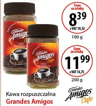Eurocash Kawa rozpuszczalna Grandes Amigos 100g oferta