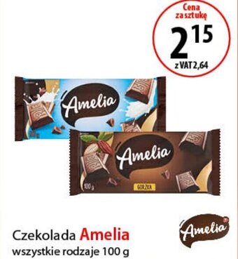 Eurocash Czekolada Amelia 100 g oferta