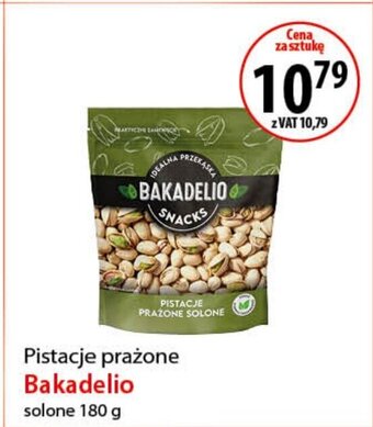 Eurocash Pistacje prażone Bakadelio solone 180 g oferta