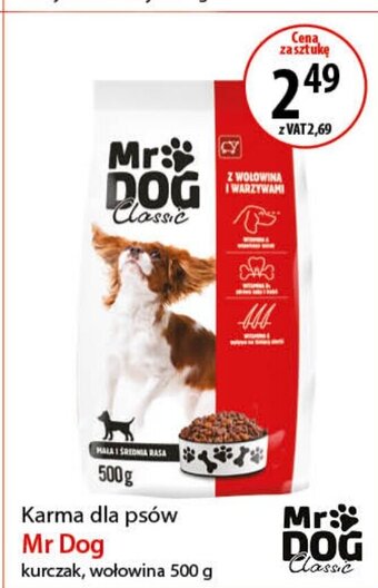 Eurocash Karma dla psów Mr Dog 500g oferta