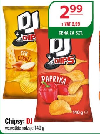 Eurocash Chipsy DJ 140 g oferta