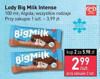 Stokrotka Lody Big Milk Intense 100 ml oferta