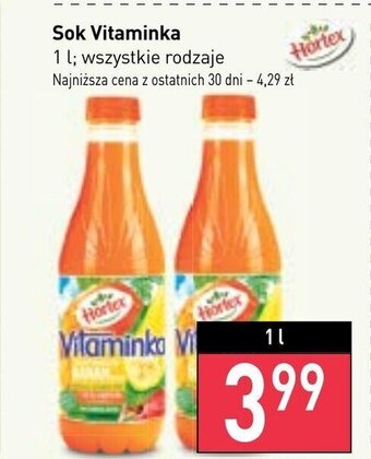 Stokrotka Sok Vitaminka 1 l oferta