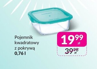 Stokrotka Pojemnik kwadratowy z pokrywą 0,76 l oferta