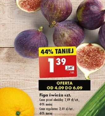 Biedronka Figa świeża szt. oferta