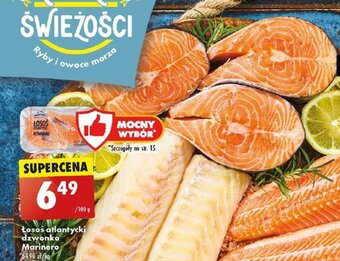 Biedronka Łosoś atlantycki dzwonko Marinero 100g oferta