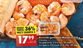 Biedronka Krewetki gotowane Marinero 250 g oferta