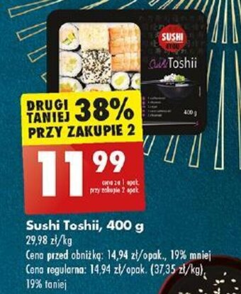 Biedronka Sushi Toshii 400 g oferta