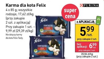 Stokrotka Karma dla kota Felix 4 x 85 g oferta