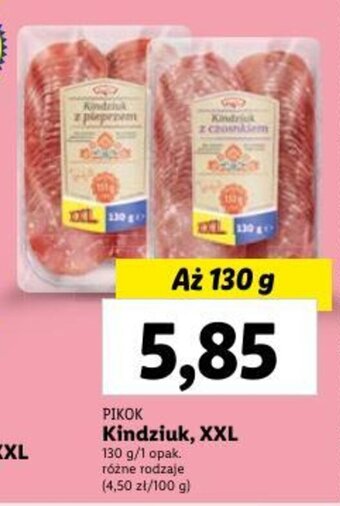 Lidl Kindziuk, XXL 130 g oferta