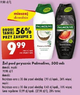 Biedronka Żel pod prysznic Palmolive, 500 ml oferta