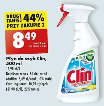 Biedronka Płyn do szyb Clin, 500 ml oferta