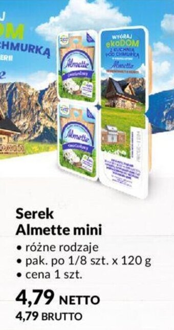 Makro Serek Almette mini 120g oferta