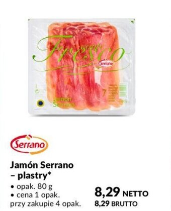 Makro Jamón Serrano 80g oferta