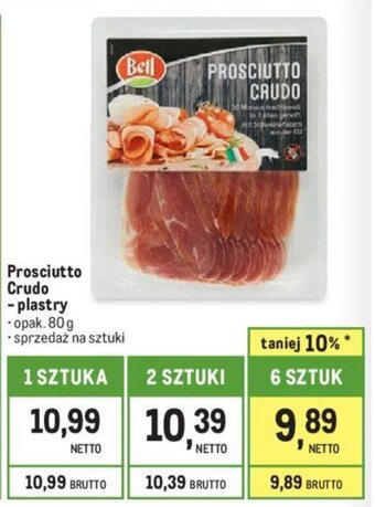 Makro Prosciutto Crudo plastry 80g oferta