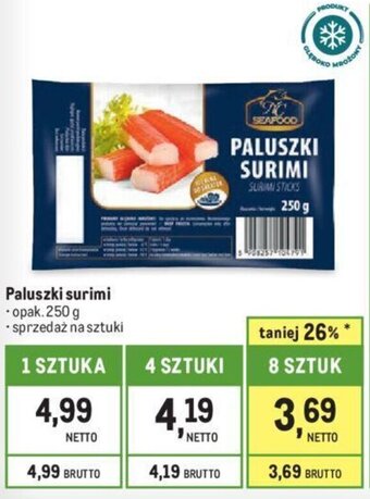 Makro Paluszki surimi 250 g oferta