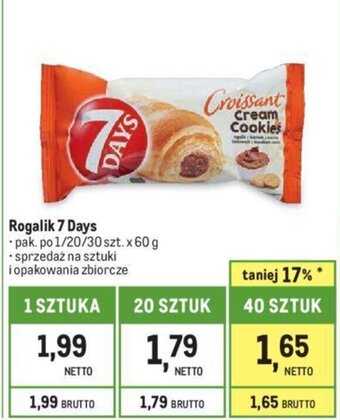 Makro Rogalik 7 Days 60g oferta