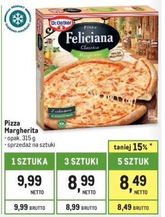 Makro Pizza Margherita 315g oferta