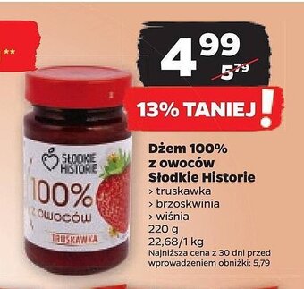 Netto Dżem brzoskwinia oferta