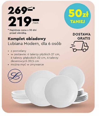 Biedronka Zastawa stołowa modern oferta