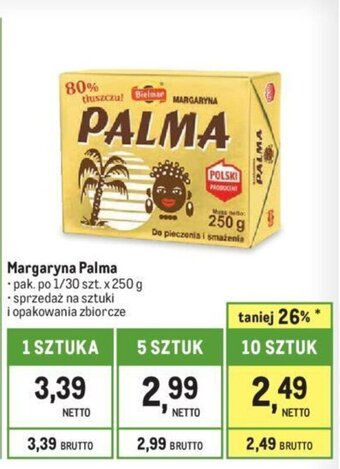 Makro Margaryna Palma 250 g oferta