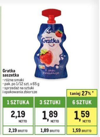 Gratka saszetka 65g