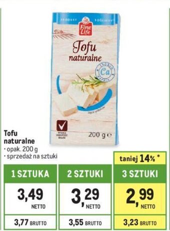 Makro Tofu naturalne 200 g oferta