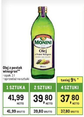 Makro Olej z pestek winogron 1l oferta