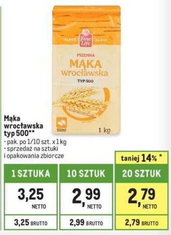 Makro MAKA wrocławska TYP 500 1kg oferta