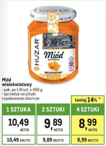 Makro Miód wielokwiatowy 400g oferta