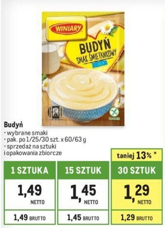 Makro Budyń 60/63g oferta