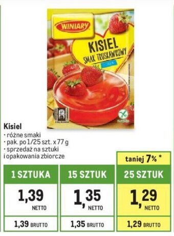 Makro Kisiel 77g oferta