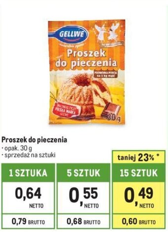 Makro Proszek do pieczenia 30 g oferta