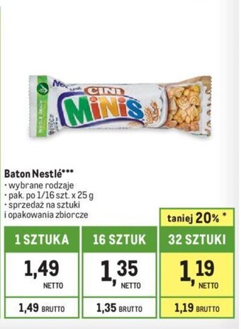 Makro Baton Nestlé 25 g oferta