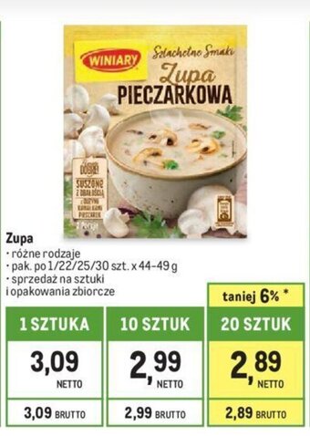 Makro Zupa WINIARY 44-49 g oferta