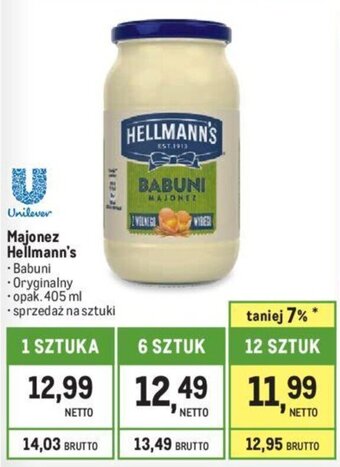 Majonez Hellmann's 405 ml