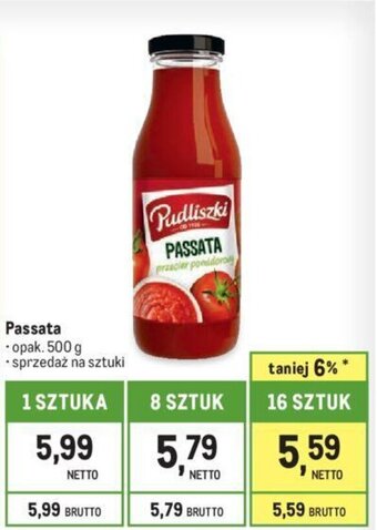 Makro Passata Pudliszki 500 g oferta