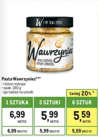 Makro Pasta Wawrzyniec 180 g oferta