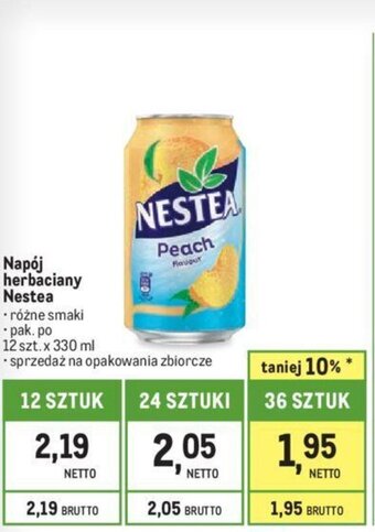 Makro Napój herbaciany Nestea 330 ml oferta