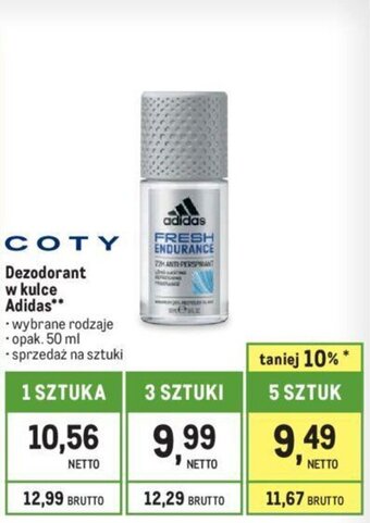 Makro Dezodorant w kulce Adidas 50 ml oferta