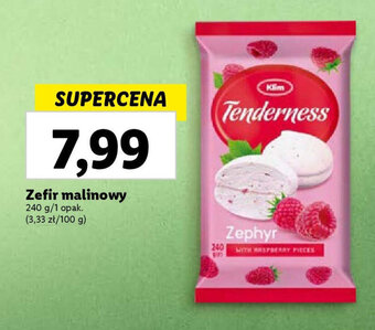 Lidl Zefir malinowy 240 g oferta