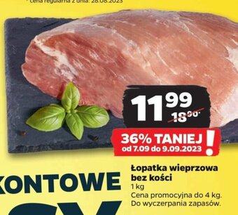 Netto Łopatka wieprzowa bez kosci 1 kg oferta