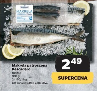 Netto Makrela patroszona Pescadero tuszka 100g oferta