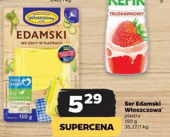 Netto Ser Edamski Włoszczowa 150g oferta