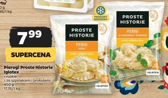 Netto Pierogi Proste Historie Iglotex 450g oferta