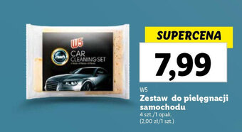 Lidl Zestaw do pielęgnacji samochodu 4 szt oferta