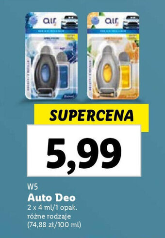 Auto Deo 2 x 4 ml