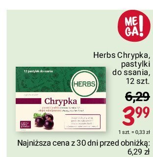 Rossmann Suplement diety na chrypę oferta